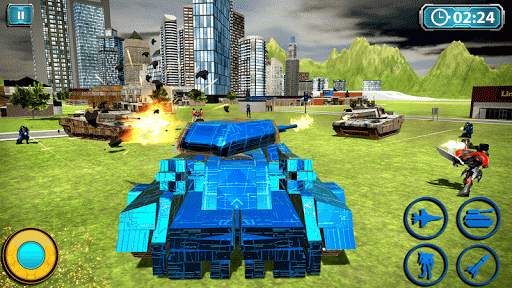 Transform Robot Action Game screenshot 8