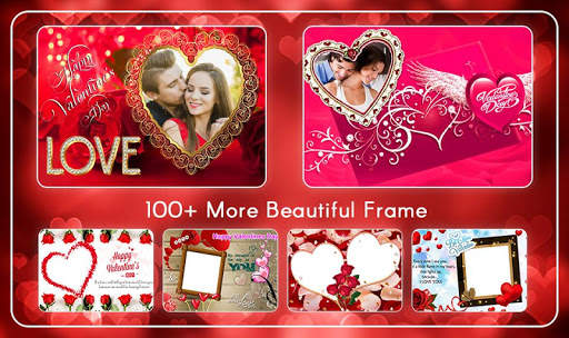 Valentine Day Photo Frame - Love Photo Frames screenshot 1