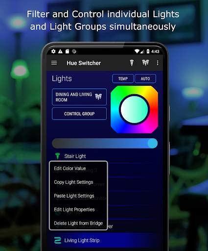 Hue Switcher for Philips Hue Bridges screenshot 5
