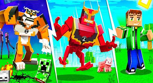 Mod BEN 10 mod for Minecraft screenshot 2