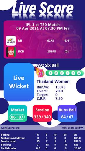 Cricket Live Line - Live Cricket screenshot 3