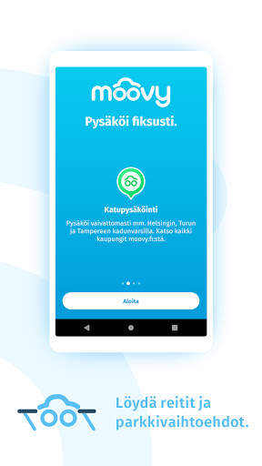 Moovy - Parempi parkkipalvelu screenshot 4
