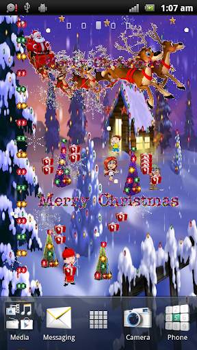 Merry Christmas Live Wallpaper screenshot 4