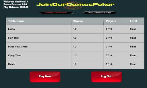 Join Our Games Poker screenshot 2