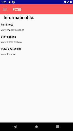 FCSB: Fan App screenshot 1
