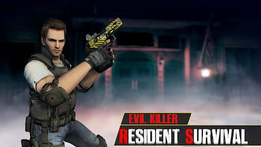 Evil Residence Zombie Shooting: Deadly Zombie Game screenshot 1
