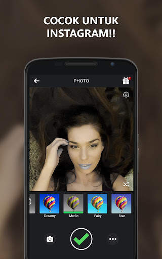 Kamera selfie dan editor foto screenshot 4
