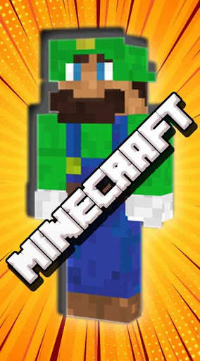 Skin Luigi For Minecraft screenshot 5