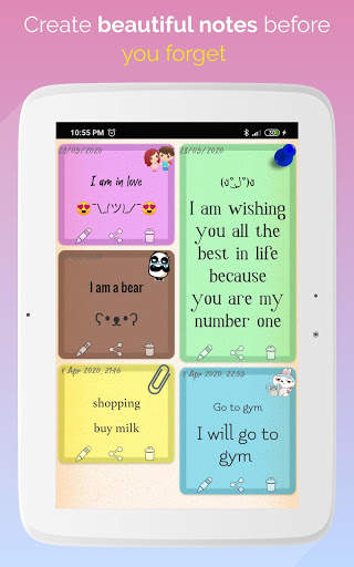 Notepad: Sticky Notes & Memo 13 تصوير الشاشة