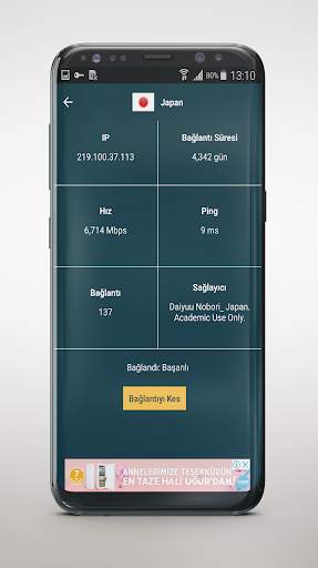 SahinVpn – Ücretsiz Sınırsız Vpn screenshot 2