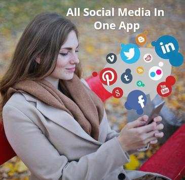 All Social Media : All Social Networks In One App screenshot 1