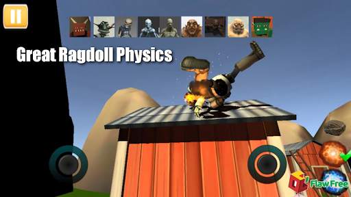 Ragdoll Monster Sandbox- Free ragdoll physics game screenshot 7