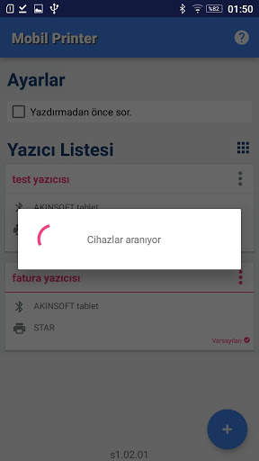 AKINSOFT Mobil Printer screenshot 1