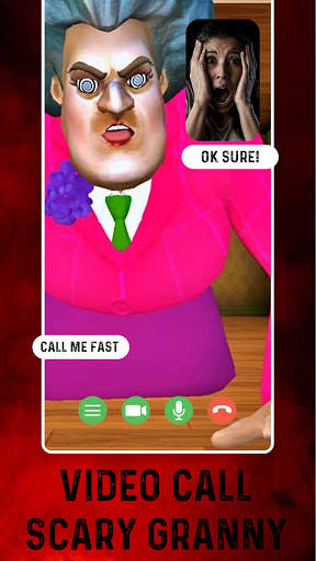 Scary Granny Calling - Fake video call with Granny screenshot 2