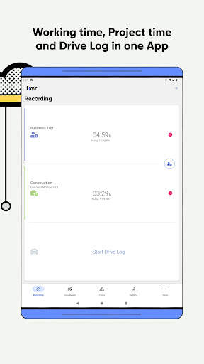 timr – time tracking with GPS screenshot 10