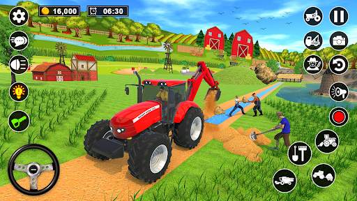 Real Tractor Driving Simulator screenshot 8