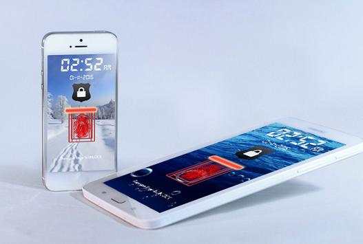 Finger Print Lock Screen Prank screenshot 3
