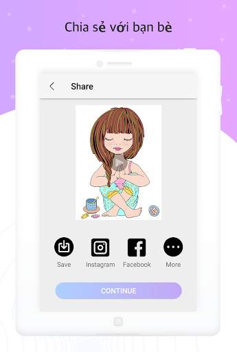 Màu theo số - Trò chơi tô màu screenshot 6