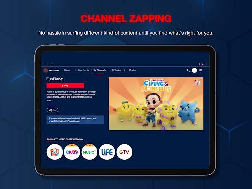 MAXstream - Movies, TV, Sports 11 تصوير الشاشة