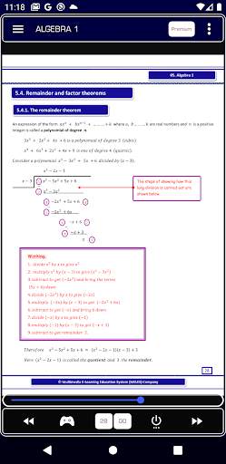 Algebra 1 Pure Math screenshot 6
