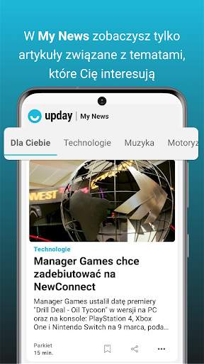 upday news for Samsung screenshot 3