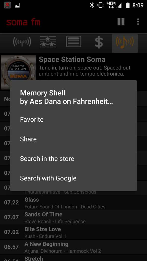 SomaFM Radio Player screenshot 7