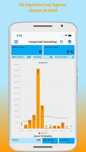 Mobile Shopmanager Shopware screenshot 1