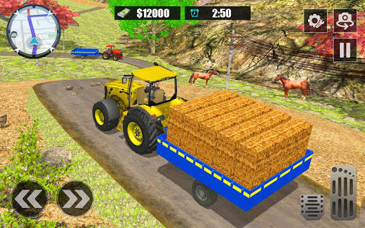Offroad Transport Tractor Game screenshot 2