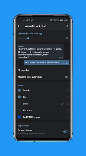 GO MSN Messenger screenshot 1