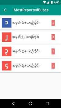 Yangon Bus Report screenshot 1