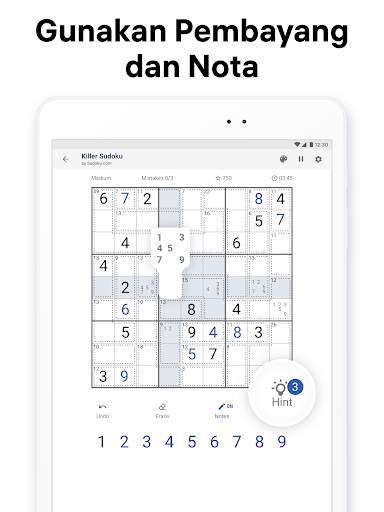 Killer Sudoku oleh Sudoku.com screenshot 15
