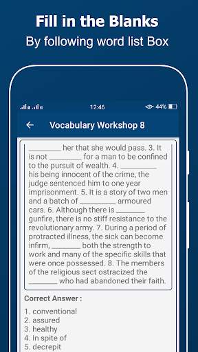 English Vocabulary screenshot 8
