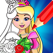 Princess Coloring Book Games icon
