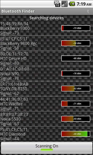 Bluetooth Finder screenshot 1