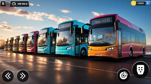 Bus Simulator Game Bus Driving screenshot 5