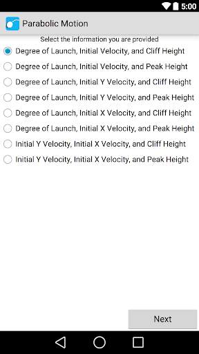 Projectile Motion Calculator скриншот 4