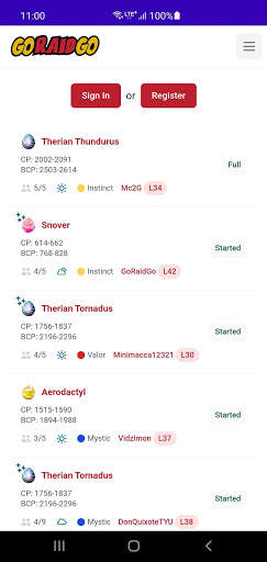 GoRaidGo v2 screenshot 3