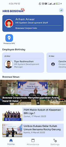 HRIS BOSOWA screenshot 1