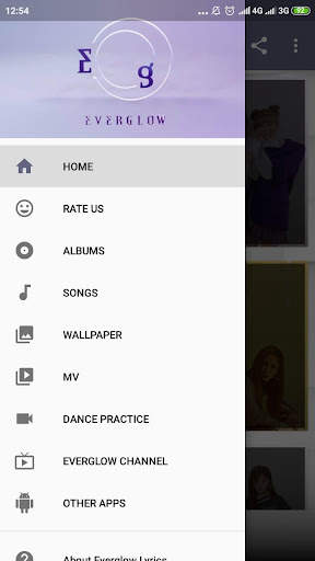 Everglow Lyrics (Offline) screenshot 1