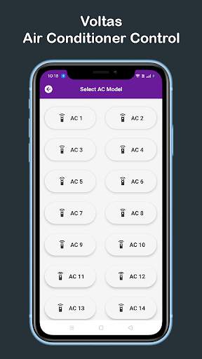 Remote for Voltas AC screenshot 2