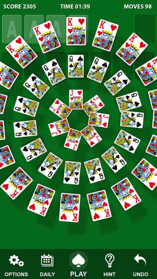 Solitaire screenshot 4