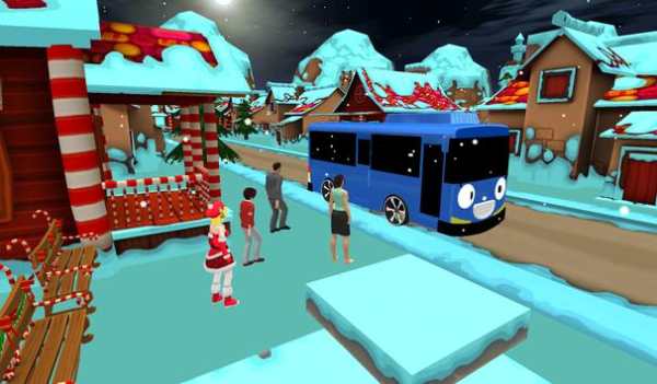 Cartoon Bus Simulator : Kids Games screenshot 1