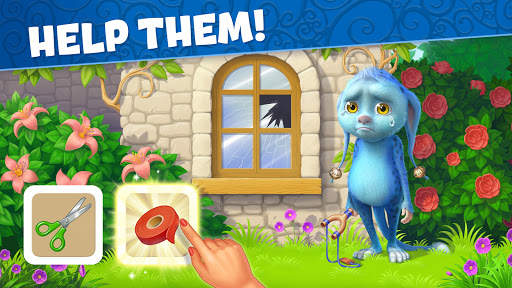 Jingle Mansion－match 3 adventure story games free screenshot 1