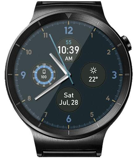 Simply Minimal HD Watch Face Widget Live Wallpaper screenshot 13