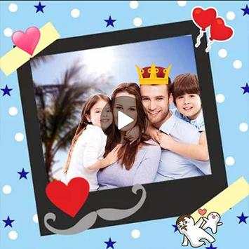 Father's day video maker 😍💕 screenshot 1