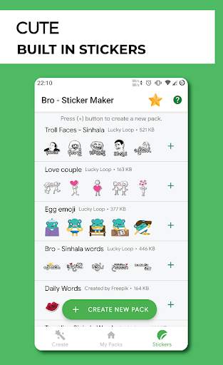 Bro - Sinhala Sticker Maker For Whatsapp screenshot 1