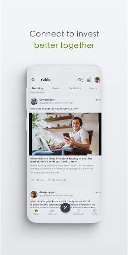 Rable: Social Investing & Portfolio Tracker screenshot 1