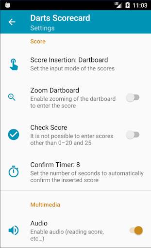 Darts Scorecard 4 تصوير الشاشة