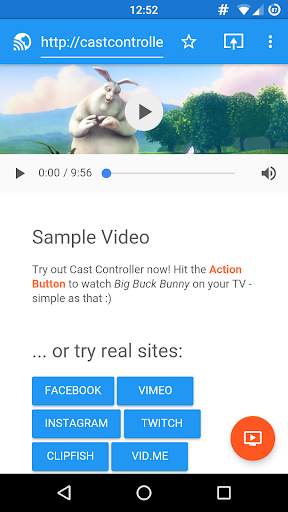 Cast Controller | Videos to TV screenshot 1