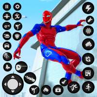 স্পাইডার রোপ হিরো: রোবট গেম on 9Apps